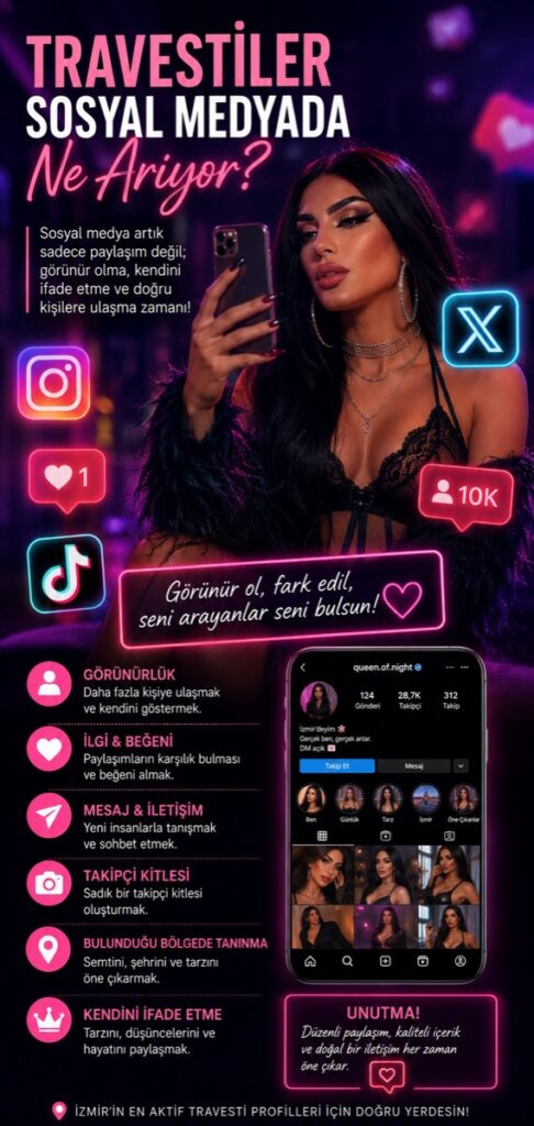 İzmir'de Travestiler Sosyal Medyada Ne Arıyor?
